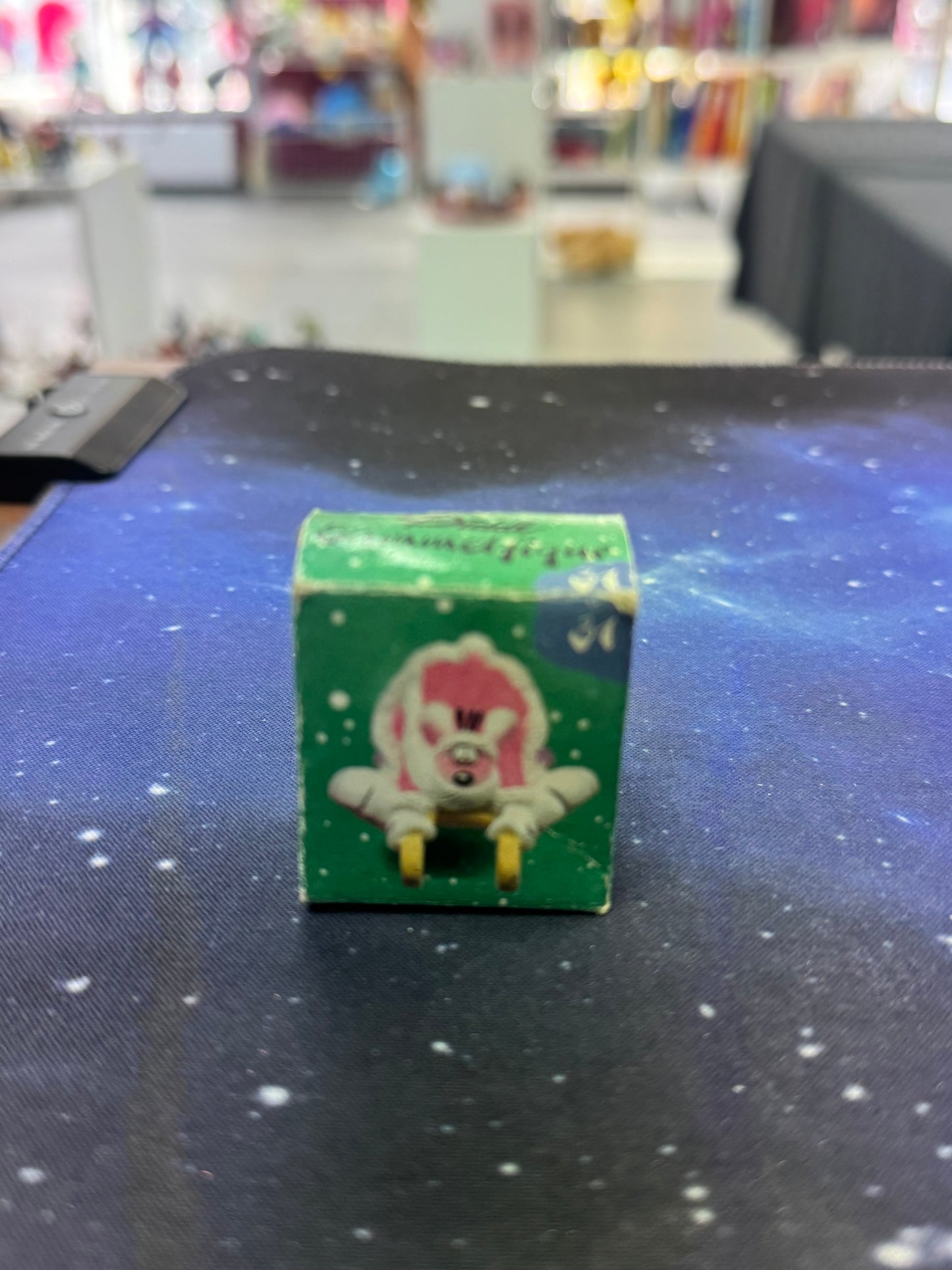 Diddl weiß rodeln Winter Sammelfigur