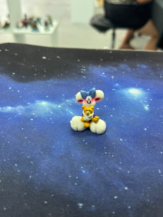 Diddlina mit Kuscheltier Sammelfigur