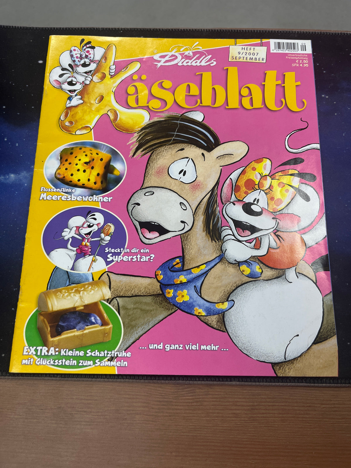 Diddl Käseblatt Jahr 2007 ohne Beilage