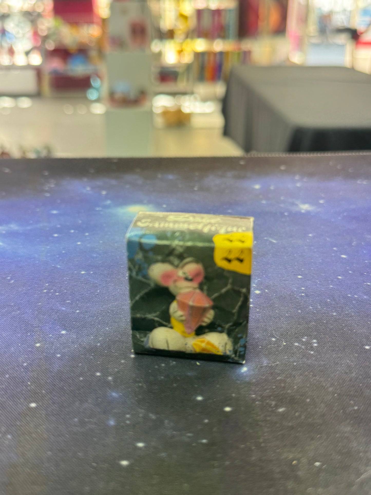 Diddl weiß mit Diamant Sammelfigur