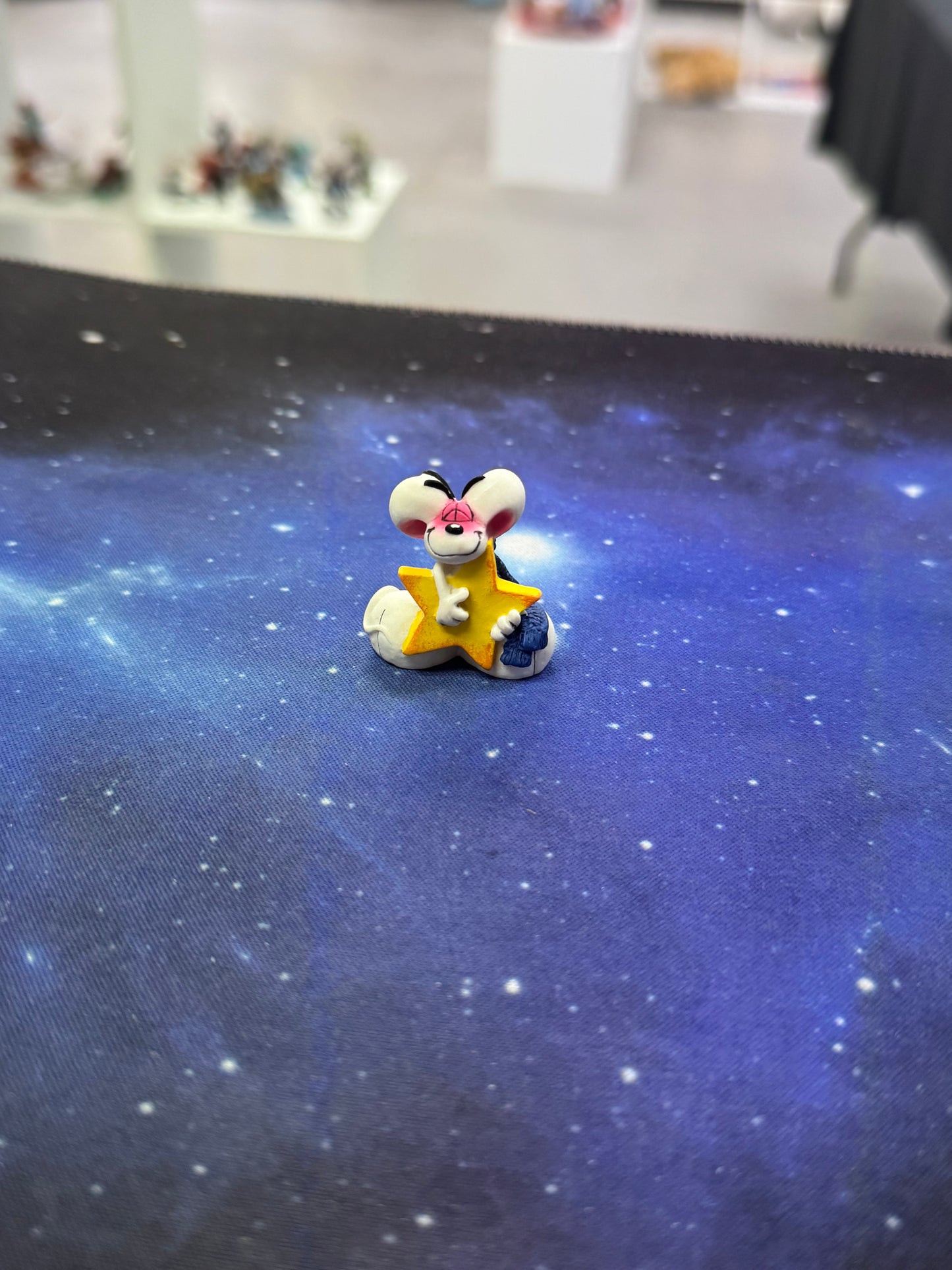 Diddl mit Stern Sammelfigur