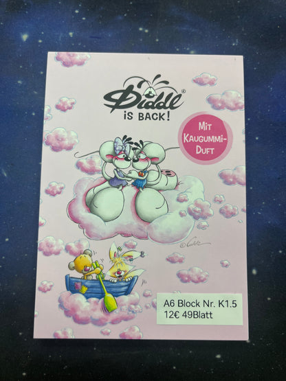 Diddl A6 Block Nr. K1.5 49 Blatt