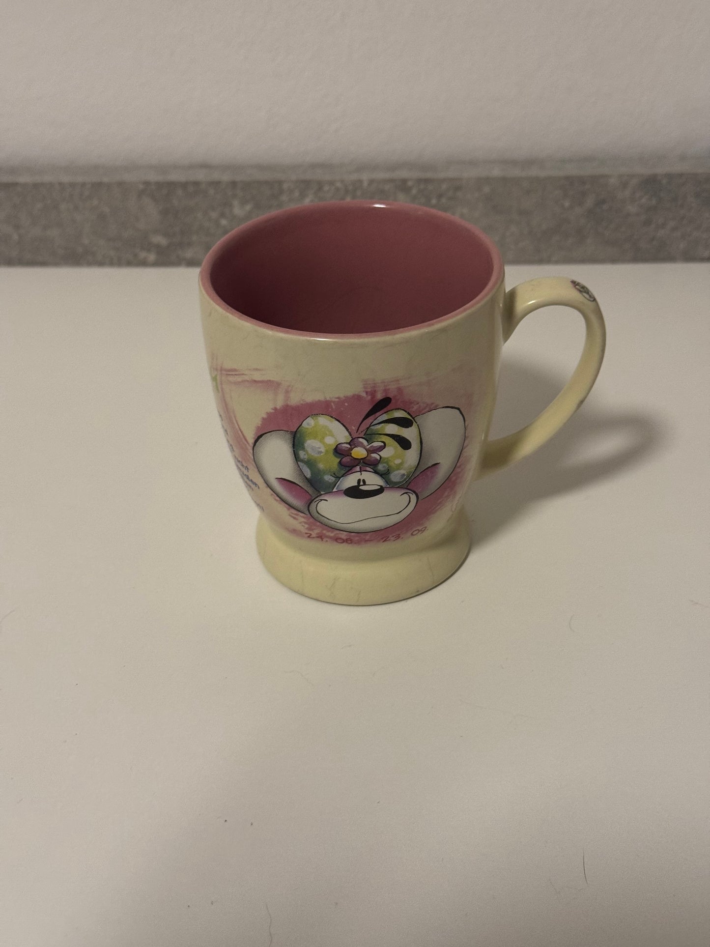Sternzeichen Jungfrau Tasse
