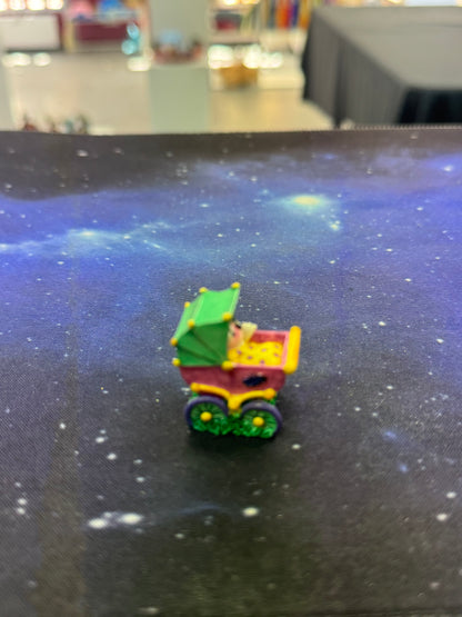 Diddl weiß baby im Kinderwagen Sammelfigur