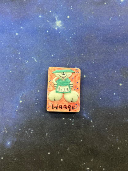 Diddl Sternzeichen Waage Magnet