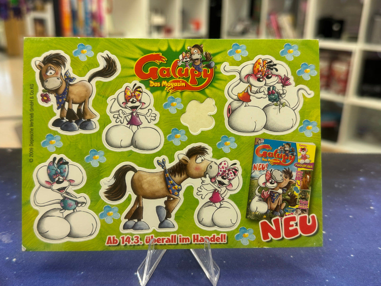 Stickerkarte Galupy