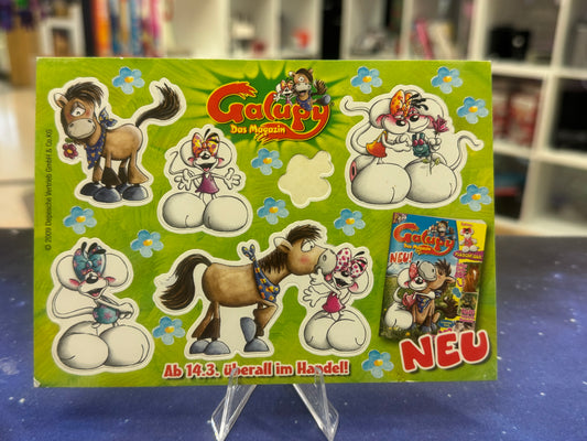 Stickerkarte Galupy