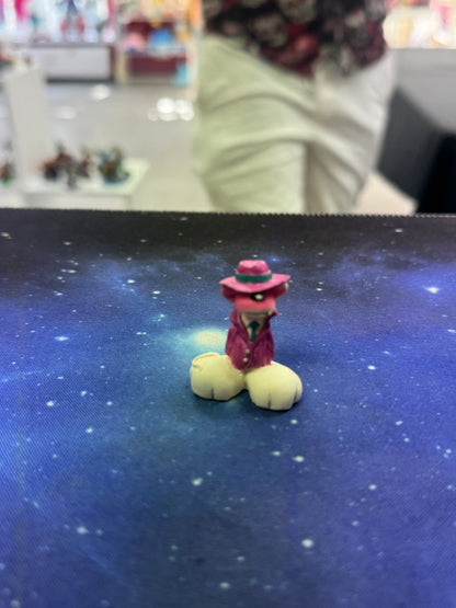 Diddl weiß mit Hut Sammelfigur