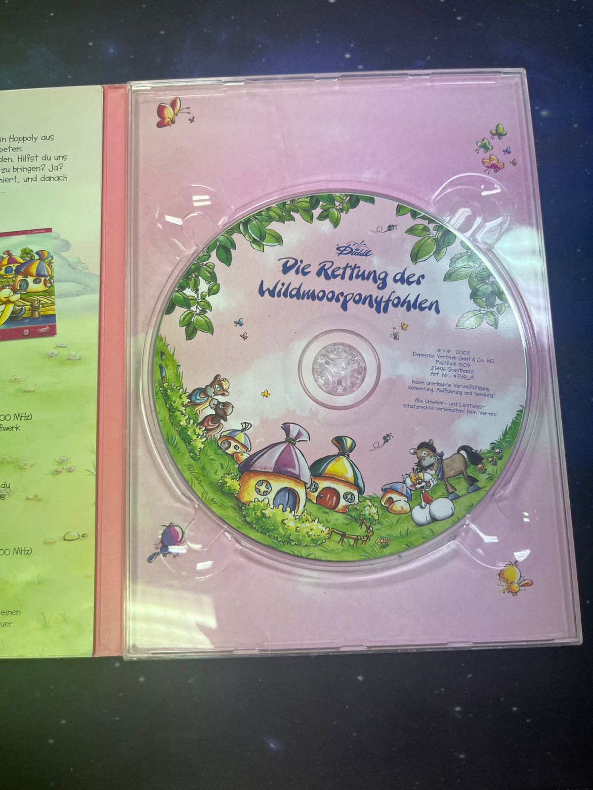 CD Rom Pferdespaß mit Diddlina und Galupy die Rettung der Wildmoorponyfohlen