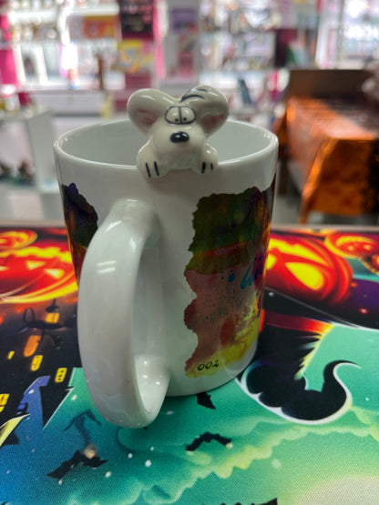 Tasse Diddl gib nicht auf Becher mit Diddl Figur