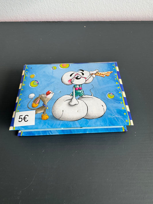 Notizblock Box leer