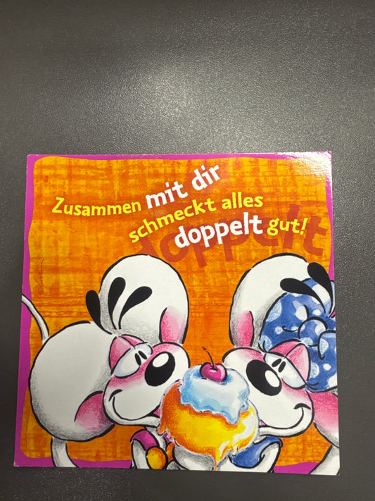 Diddl Käseblatt Sonderkarte 05/08