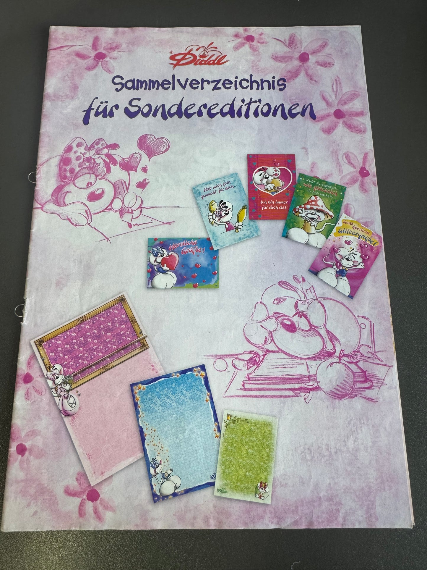 Diddl Sammelverzeichnis für Sondereditionen benutzt