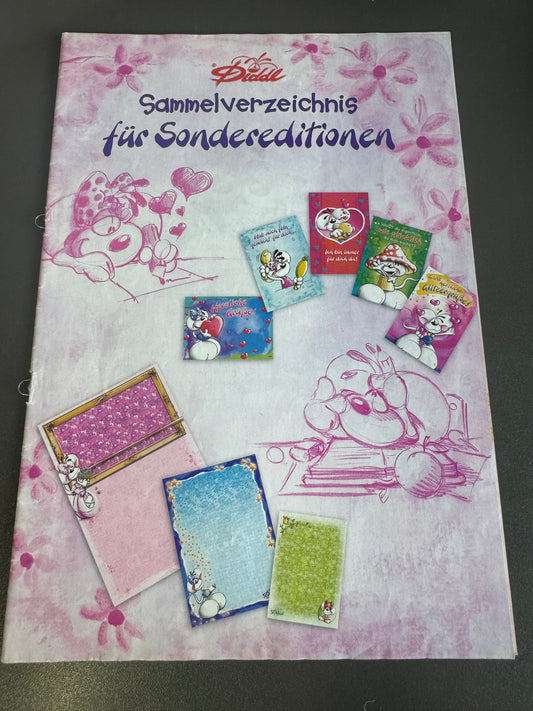 Diddl Sammelverzeichnis für Sondereditionen benutzt