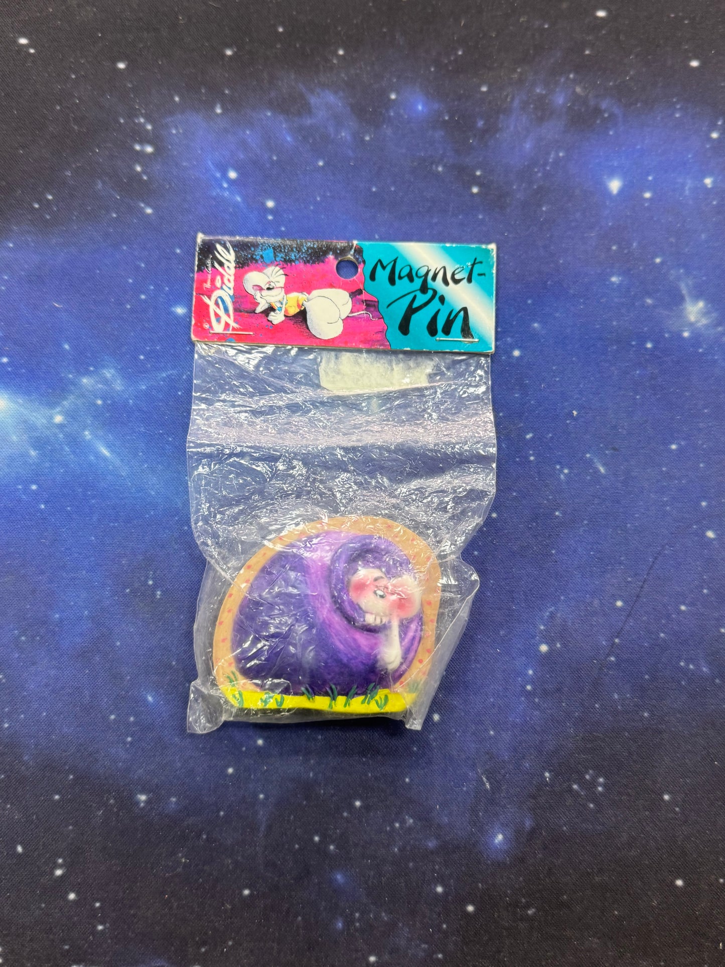 Diddl in Muschel Magnet