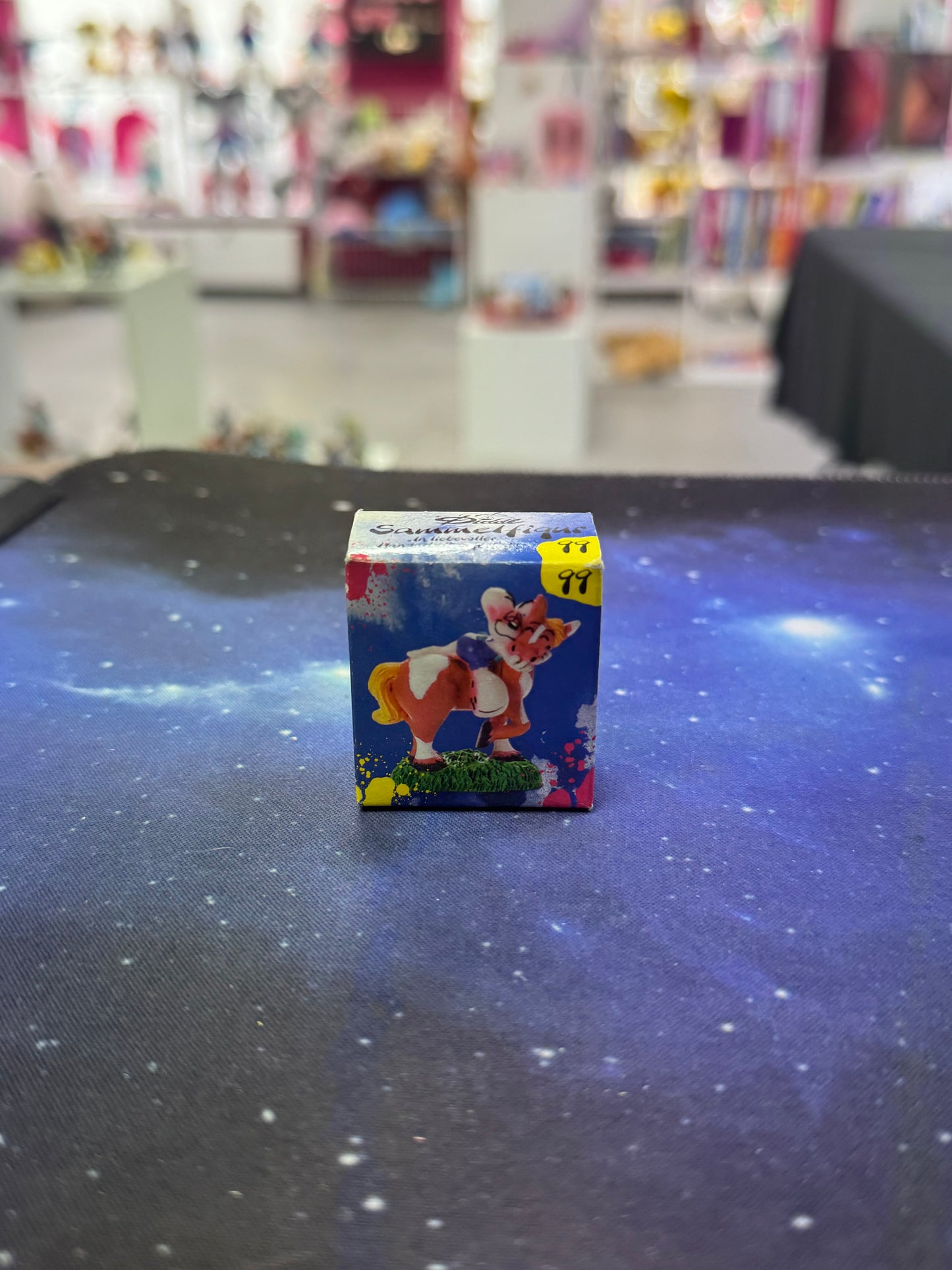 Diddl auf Pferd Sammelfigur