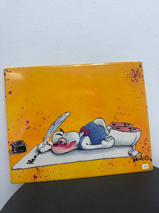 Diddl Blechschild