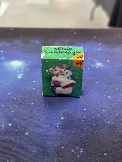 Diddl Sammelfigur mit Schneemann Nr.35