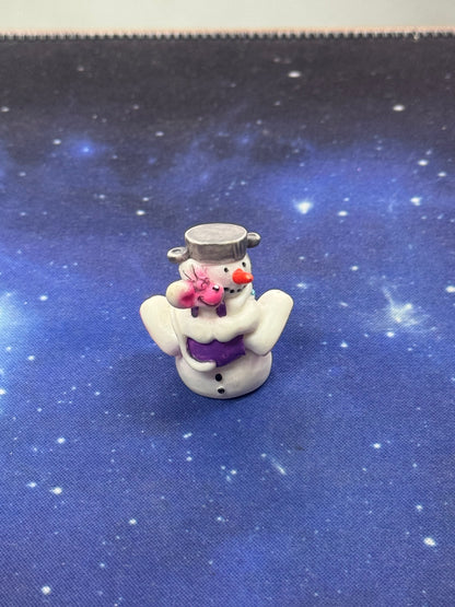 Diddl Sammelfigur mit Schneemann Nr.35