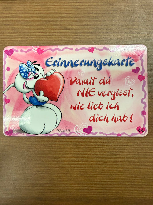Diddl Visitenkarte Nr. 22
